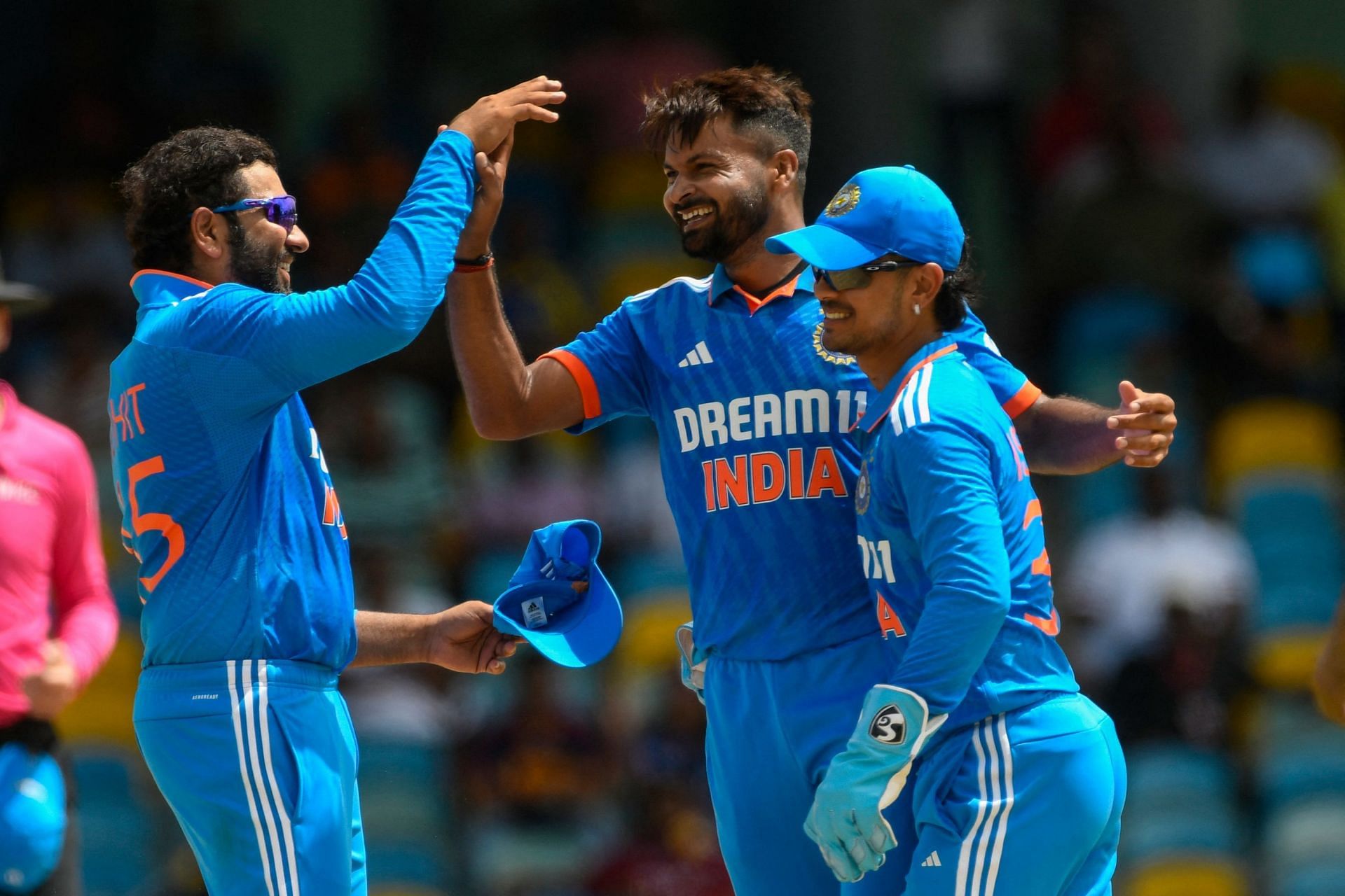 Rohit won the toss and bowled first